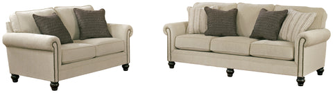 Milari Signature Design Sofa 2-Piece Upholstery Package