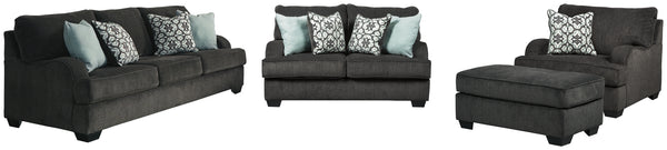 Charenton Benchcraft Sofa 4-Piece Upholstery Package