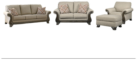 Claremorris Benchcraft Sofa 4-Piece Upholstery Package