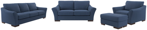 Bantry Nuvella Ashley Sofa 4-Piece Upholstery Package