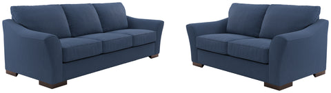 Bantry Nuvella Ashley Sofa 2-Piece Upholstery Package