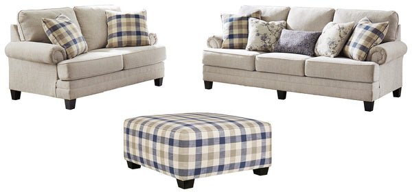 Meggett Benchcraft Sofa 3-Piece Upholstery Package