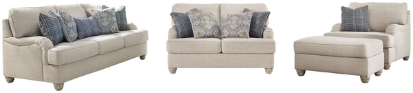 Traemore Benchcraft Sofa 4-Piece Upholstery Package