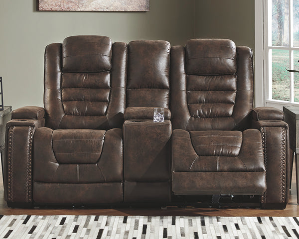 Game Zone Signature Design by Ashley Loveseat