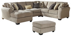 Pantomine Benchcraft Sectional 5-Piece Upholstery Package