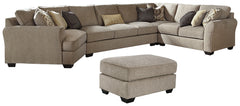 Pantomine Benchcraft Sectional 5-Piece Upholstery Package