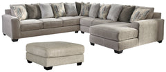 Ardsley Benchcraft Sectional 5-Piece Upholstery Package