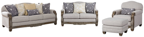 Sylewood Signature Design Sofa 4-Piece Upholstery Package