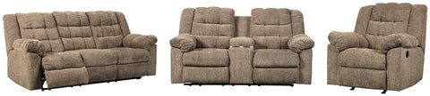 Workhorse Signature Design Sofa 3-Piece Upholstery Package