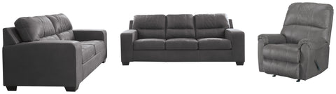 Narzole Benchcraft Sofa 3-Piece Upholstery Package