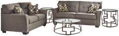 Tibbee Signature Design Sofa 5-Piece Living Room Package