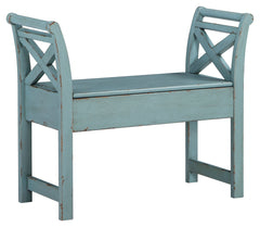 Heron Ridge Signature Design by Ashley Bench