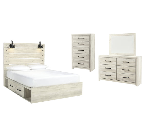 Cambeck Signature Design Bed 6-Piece Bedroom Package