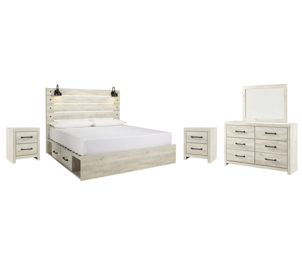 Cambeck Signature Design Bed 7-Piece Bedroom Package