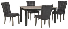 Dontally Benchcraft Dining Table 5-Piece Dining Room Package