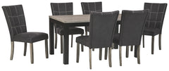 Dontally Benchcraft Dining Table 7-Piece Dining Room Package