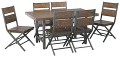 Kavara Signature Design Dining Table 7-Piece Dining Room Package