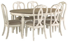 Realyn Signature Design Dining Table 7-Piece Dining Room Package