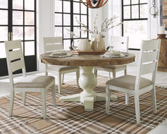 Grindleburg Signature Design Dining Table 5-Piece Dining Room Package