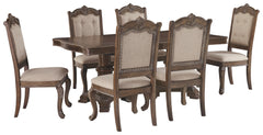 Charmond Signature Design Dining Table 7-Piece Dining Room Package