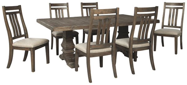 Wyndahl Signature Design Dining Table 7-Piece Dining Room Package