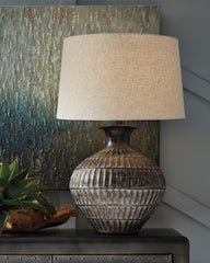 Magan Signature Design by Ashley Table Lamp