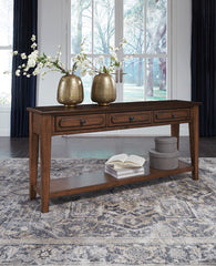 Adinton Signature Design by Ashley Sofa Table