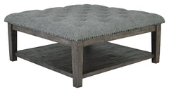 Borlofield Signature Design by Ashley Cocktail Table Ottoman